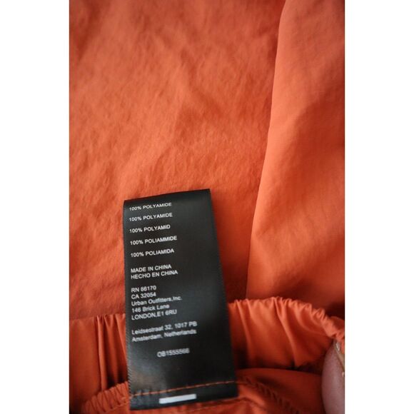 Urban Outfitters OB155556 Women's Sz S Burnt Orange Parachute Jogger Cargo Pants - Picture 6 of 10